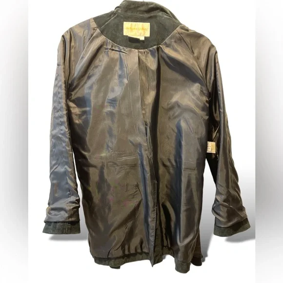 Vintage Margaret Godfrey Black Suede Jacket - Picture 4 of 7